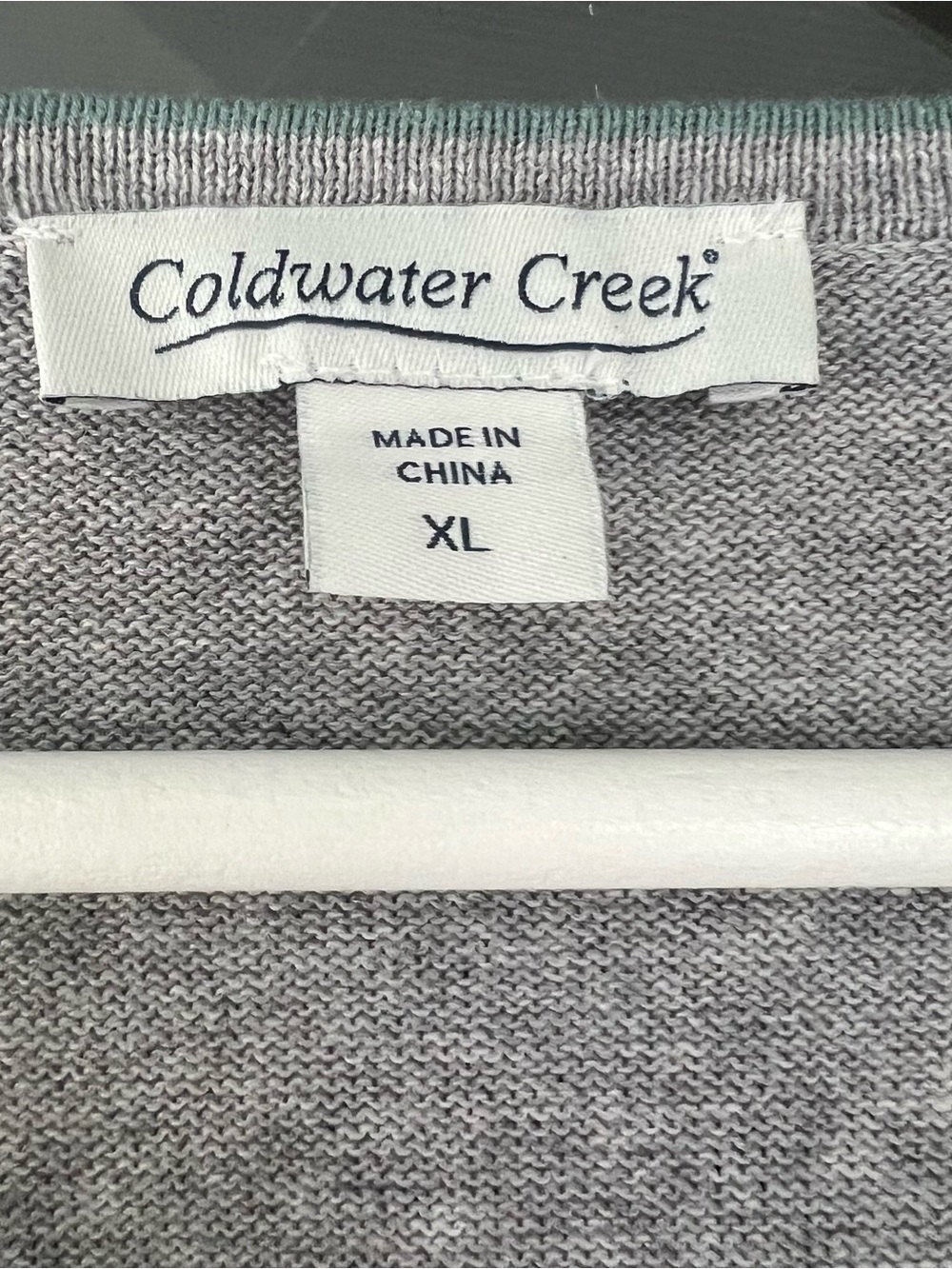 Womans Coldwater Creek 100% Cotton Sweatshirt Embroider Rabbit Sunflower Bee XL - Picture 4 of 11